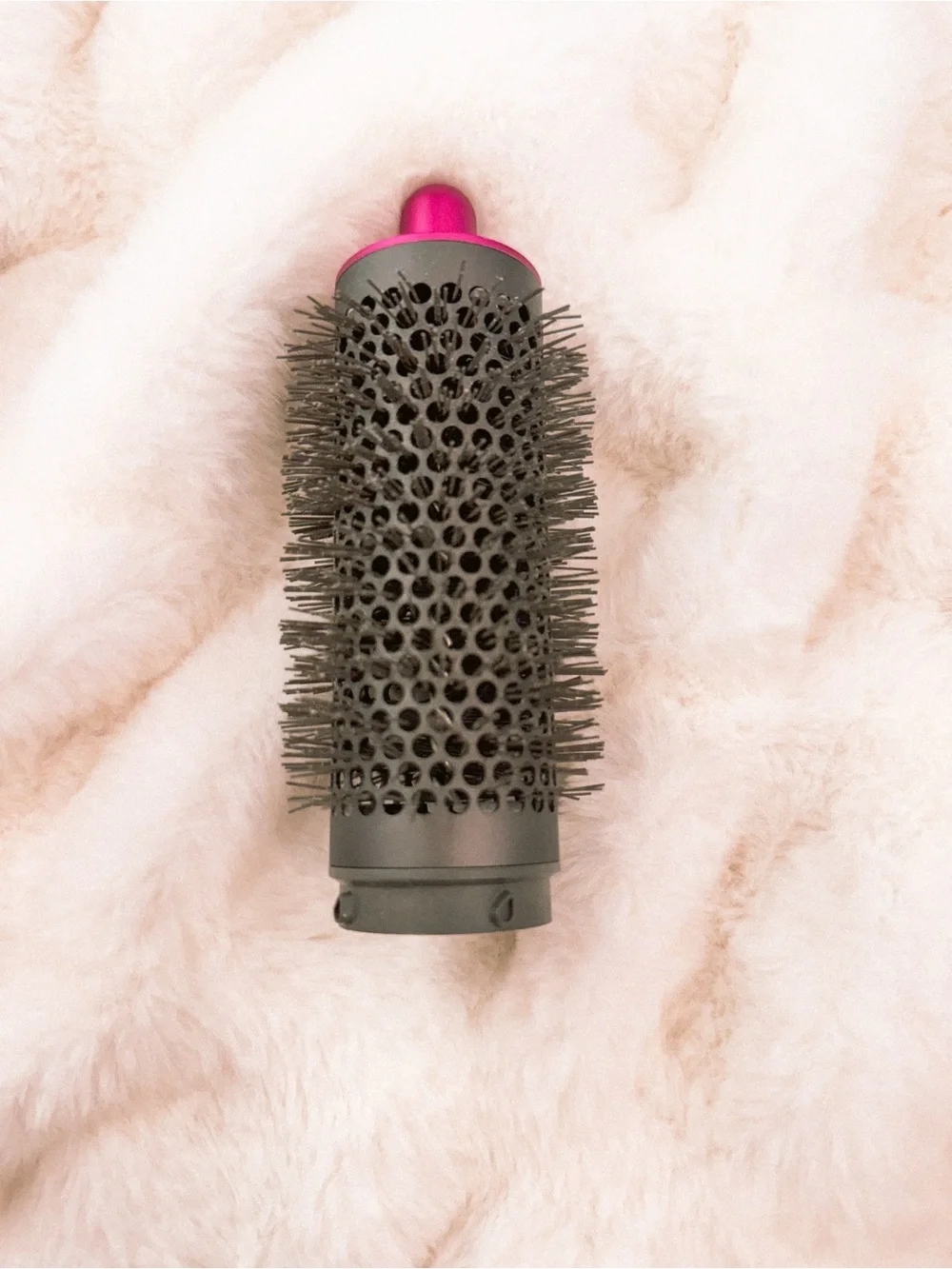 Dyson Hair Multi-Styler Set in Pink and Gray with Orange Case